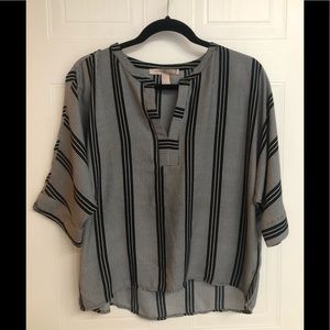 ⭐️3/for 30$⭐️ Forever 21 black and white top